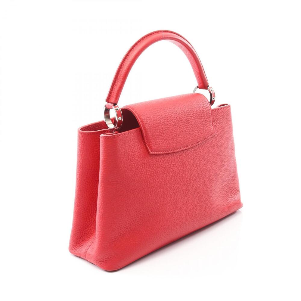 Louis Vuitton Capucines Parnassus Ruby Red Handbag Leather Red